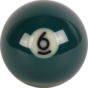 RBPM_06 Aramith Premium Replacement Ball – #6 | Golden Break Billiards